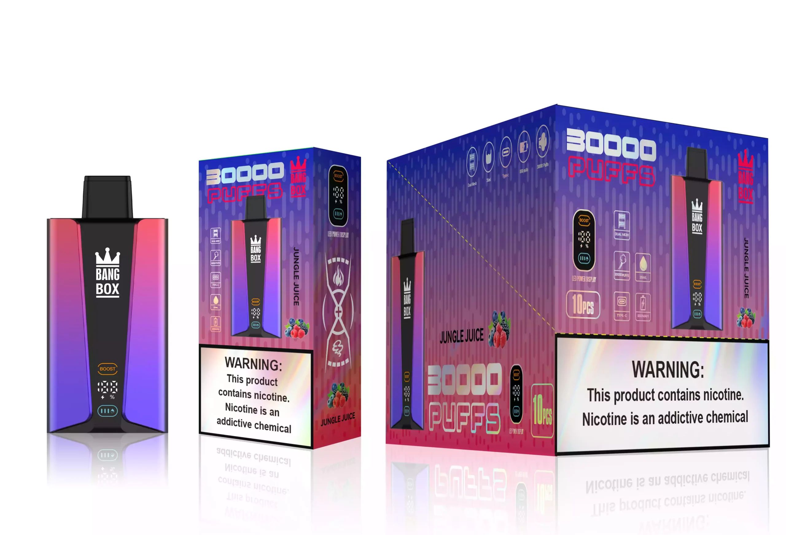 Bang Box 30000 : Une Révolution dans l’Univers des Cigarettes Électroniques Jetables